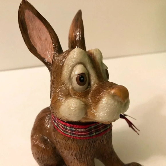 Little Paws Oswald Bunny Rabbit Whimsical  Resin Figurine Arora - Picture 14 of 15